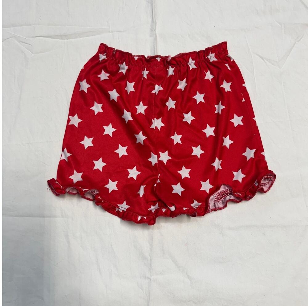2 Items for $6 Girls Toddler Red Stars shorts 4T